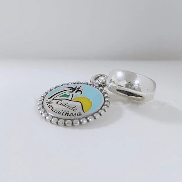 Pandora Berloque Pingente Rio De Janeiro Em Prata Cidade Maravilhosa Charm - Picture 4 of 7